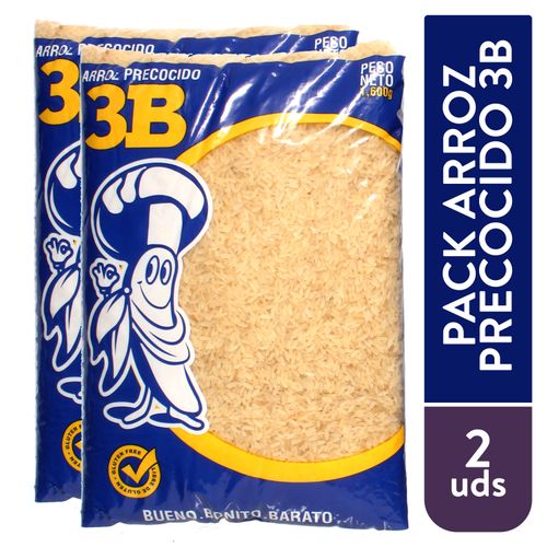 Arroz 3B Precocido 2Pack 3200 g