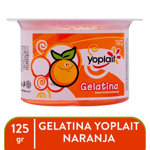 Gelatina Yoplait Naranja - 125 g