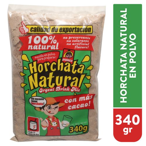 Bebida En Polvo Proinca Horchata Natura - 340 g