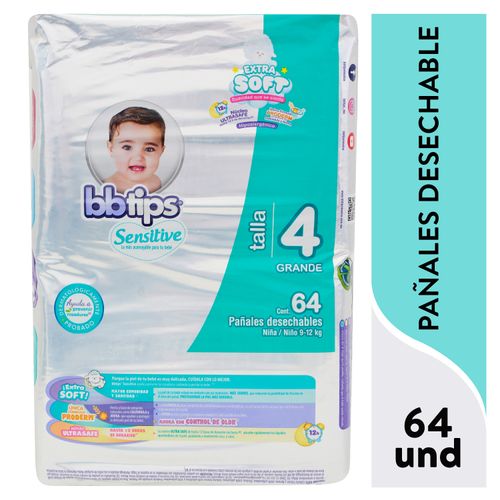 Panal Bbtips Sensitive T4 - 64 Unidades