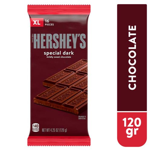 Chocolate Hersheys Bar Special Dark Xl - 120 g