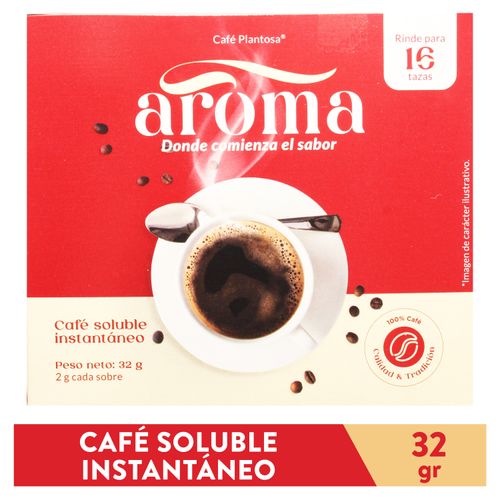 Cafe Aroma Dispensador 16 Sob 32 g