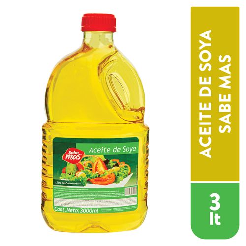 Aceite Sabemas Soya - 3000 ml