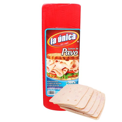 Jamon De Pavo La Unica - Precio Indicado Por Libra (454 g)
