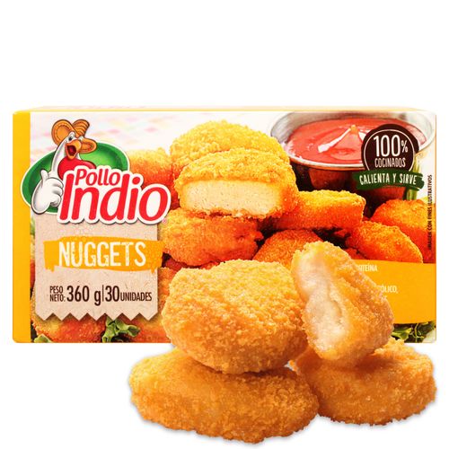 Nuggets Pollo Indio 30 Unidades - 3 60 g