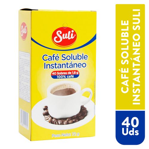 Café Suli Dispensador 40 Sobres - 72 g