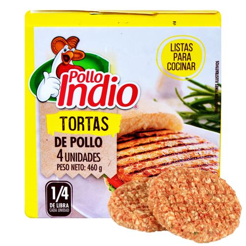 Torta Pollo Indio Congelada 4 60 g