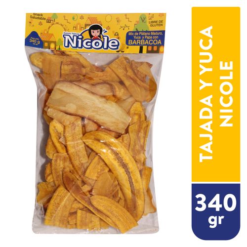 Mix Yuca Platan Tipic Nicole Barbc 340 g