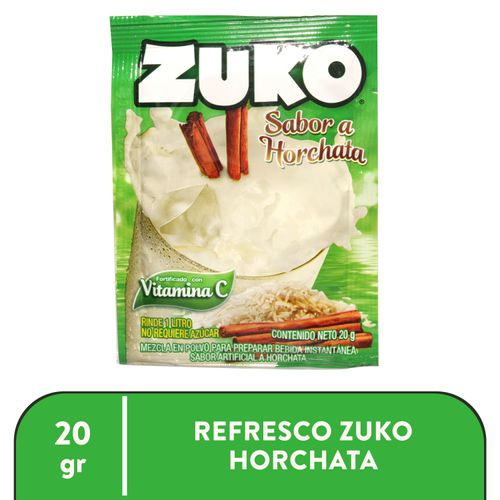 Refresco Zuko Horchata - 20 g