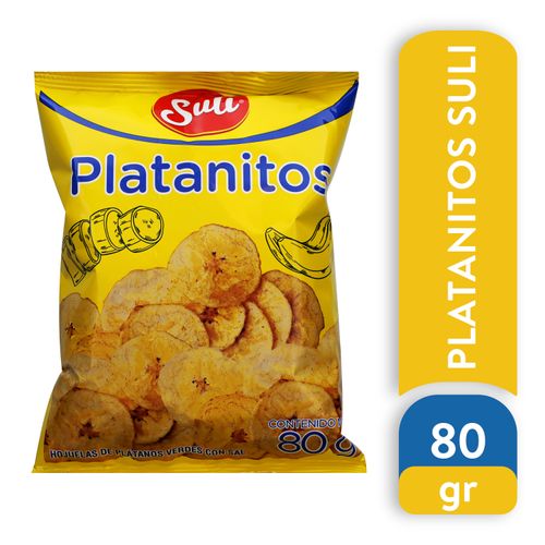 Platanitos Salados Suli - 80 g