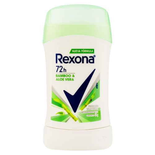 Desodorante Rexona Caballero Bamboo Y Aloe Vera Barra - 45 g