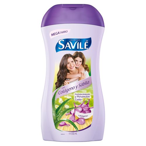 Shampoo Savile Con Colageno - 550 ml