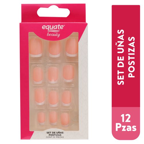 Uñas Acrilicas Equate French - 1 unidad