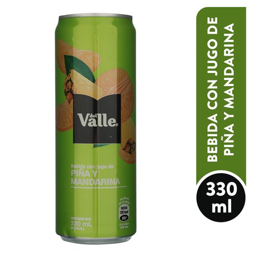 Bebida Del Valle Morefruit piña mandarina lata -330 ml