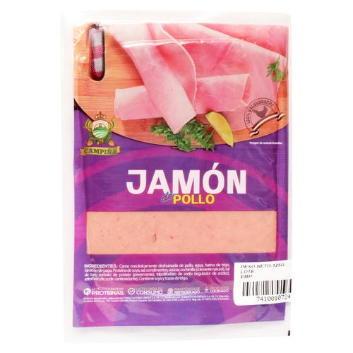 Jamón La Campiña, de Pollo - 125 g