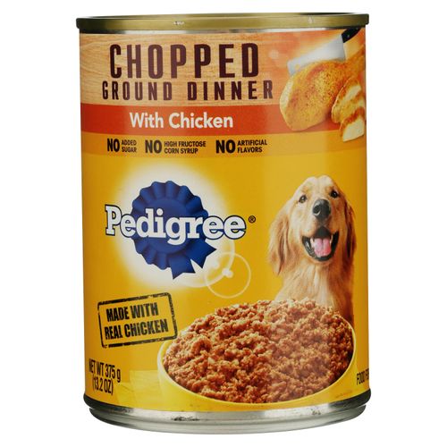 Alimento Humedo Pedigree Carne De Pollo. En Lata - 12x375 g