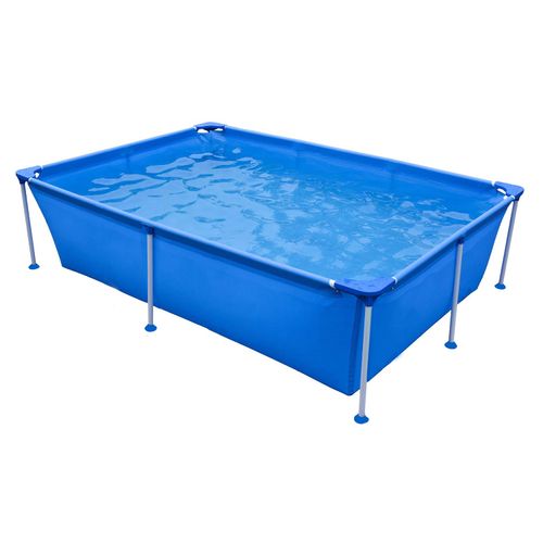 Piscina Rectangular. Capacidad de 1287 l - 228X159X42 cm