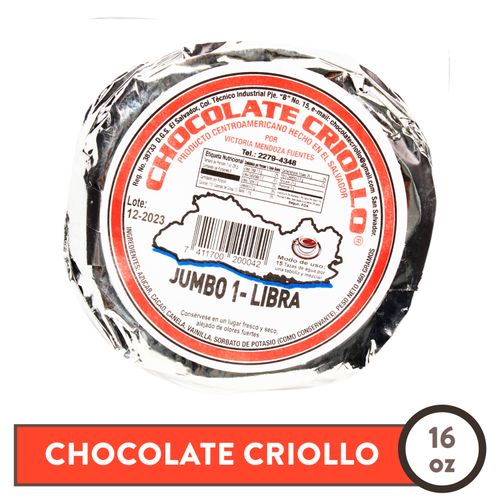 Chocolate Criollo jumbo - 460 g