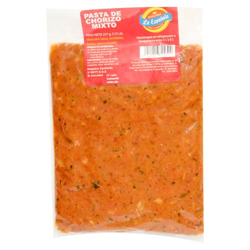 Pasta De Chorizo Mixto 227 g