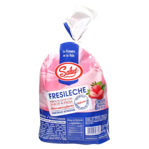 Fresco leche Salud Bolsa Six Pack 1050 ml