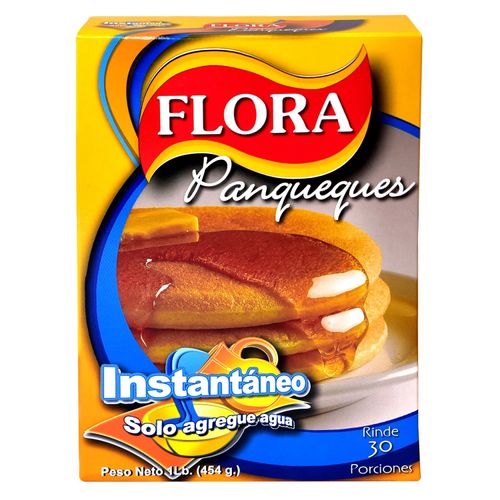 Mezcla Panqueque Flora Instantaneo 454 g