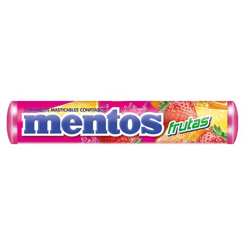 Caramelo Mentos Rollo Frutas - 29.04 g