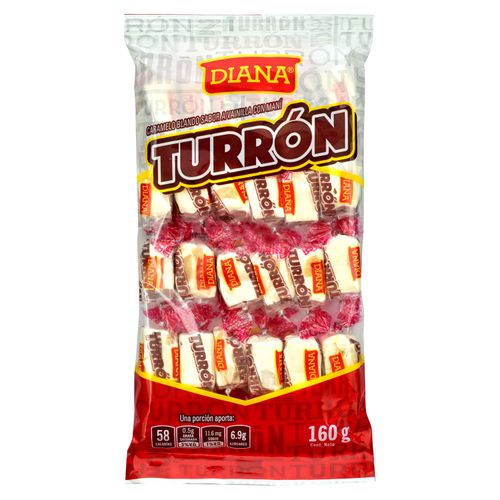 Turron Diana Gond Nougat Bolsa 24 Unidades 1 60 g