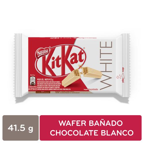 Chocolate  Kit Kat Nestlé Wafer Recubierto Con Chocolate Blanco - 41.5g