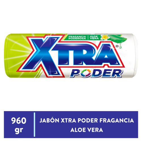 Jabon Xtra Aloe Vera 3 Unidades 960 g