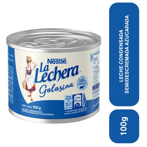 Leche Condensada Nestlé La Lechera  Azucarada  Lata - 100 g