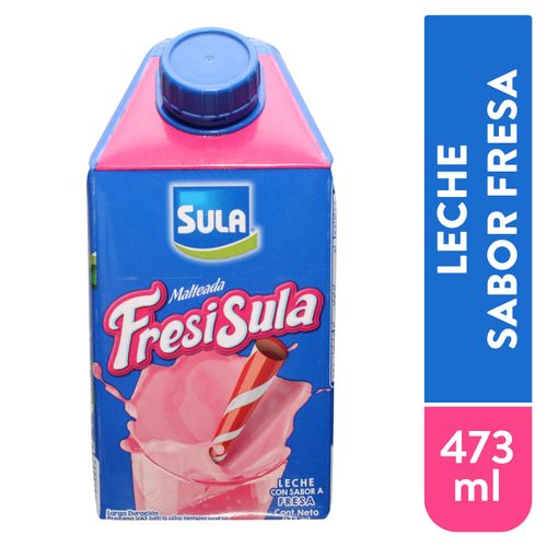 Malteada Sula Sabor Fresa - 473 ml