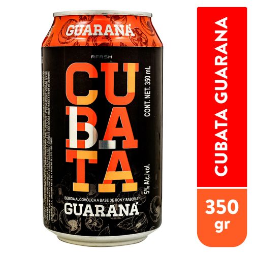 Cubata Guarana Lata 355Ml