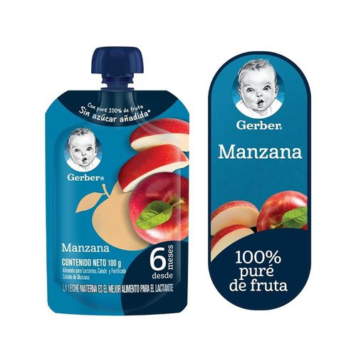 Gerber Manzana 16 - 100 g