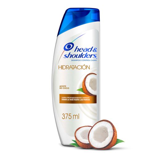 Shampoo Head & Shoulders Hidratación Aceite De Coco - 375 ml