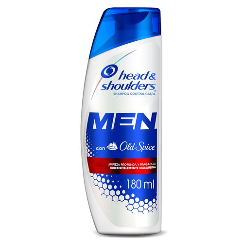 Shampoo Head & Shoulders Old Spice Para Hombres - 180 ml