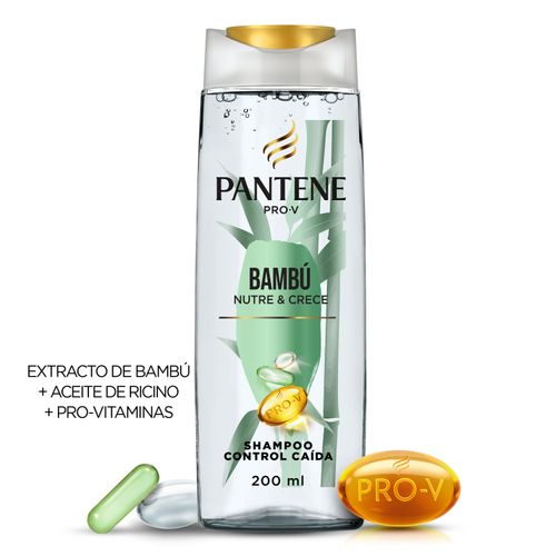 Shampoo Pantene Pro-V Bambú Nutre & Crece -  200 ml