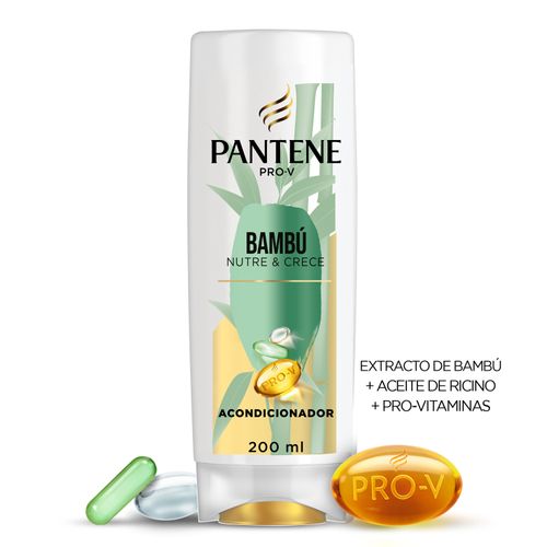 Acondicionador Pantene Pro-V Bambú Nutre & Crece - 200 ml