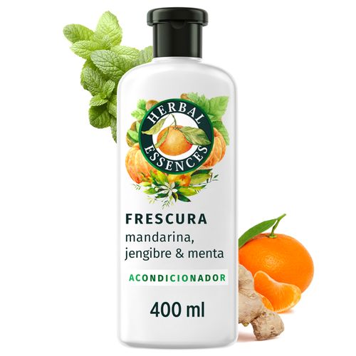 Acondicionador Herbal Essences Frescura Mandarina, Jengibre & Menta 400 ml