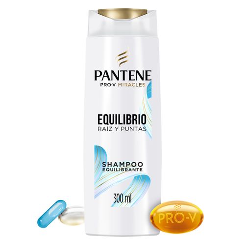 Shampoo Pantene Pro-V Miracles Equilibrio Raíz Y Puntas - 300 ml