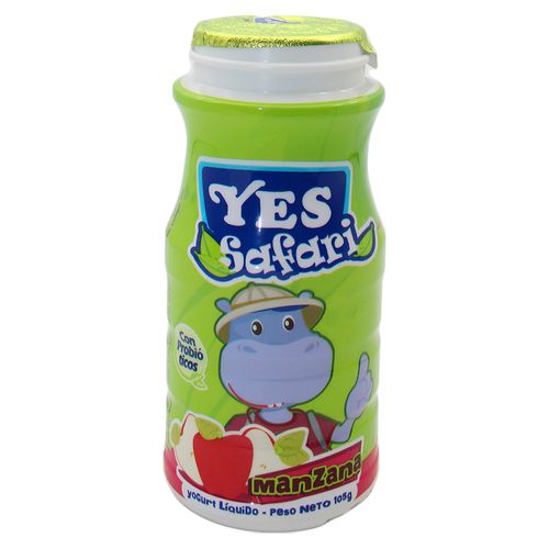 Yogurt Yes Liquido Safari Manzana - 100 ml