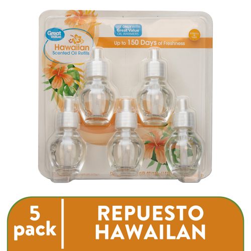 5Pack Great Value Respuesto Hawaiian