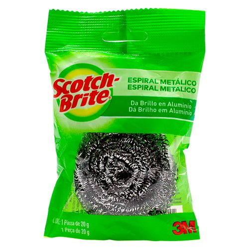 Scotch Brite Bola Espiral Metalica 1u