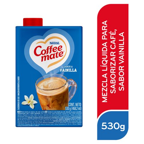 Crema Líquida Para Café Coffee-Mate Nestlé Sabor Vainilla - 530 g.