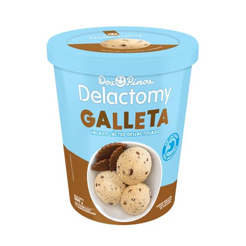 Helado Dos Pinos delactomy galleta - 500 g