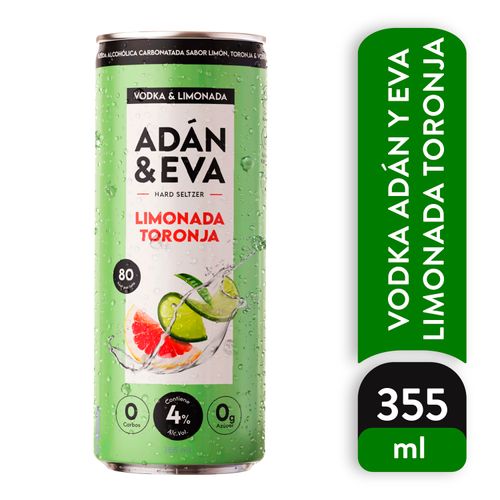 Bebida Adán & Eva Toronja Lata- 355ml