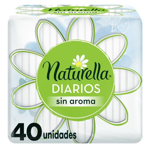 Naturella Diarios Unscented 40ea 18it