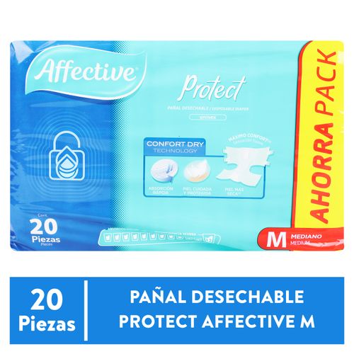 Panales Affective Activo Mediano 20 Unid