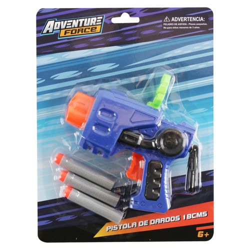Pistola de juguete Adventure Force, para dardos