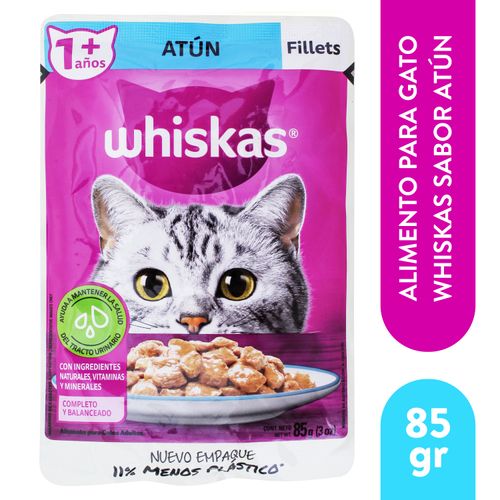 Alimento Whiskas Wet Atún Adulto - 85 g