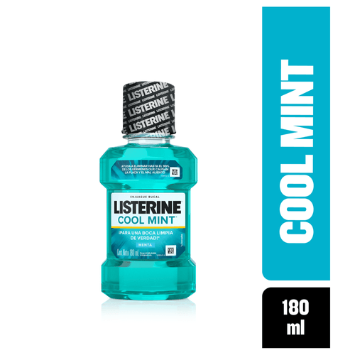 Enjuague Bucal Listerine, Cool Mint -180 ml